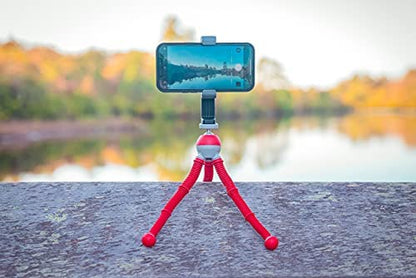 Medium Tripod Kit, GripTight 360, Devices up to 1kg, Red