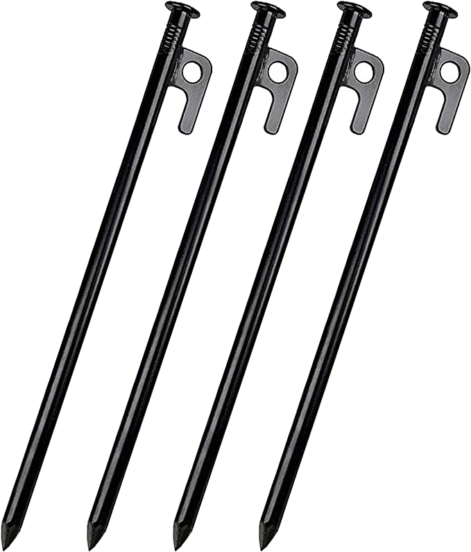 8-Pack Tent Stakes, 4-Pack, 12-Inch