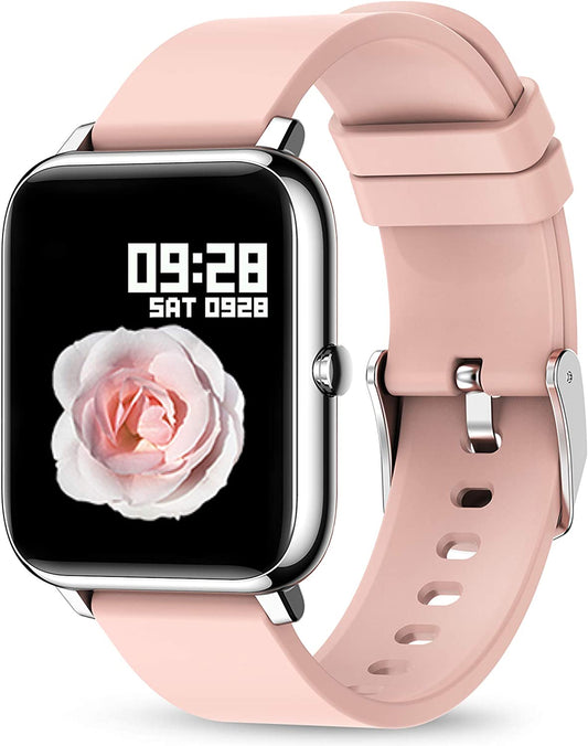1.4 Inch touch screen smart watch, pink color