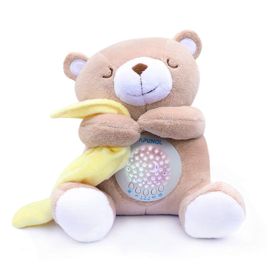 Bear Toy with 18 soothing sounds, sleep timer