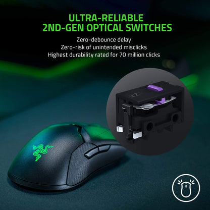 Lightest Wireless Gaming Mouse - Classic Black