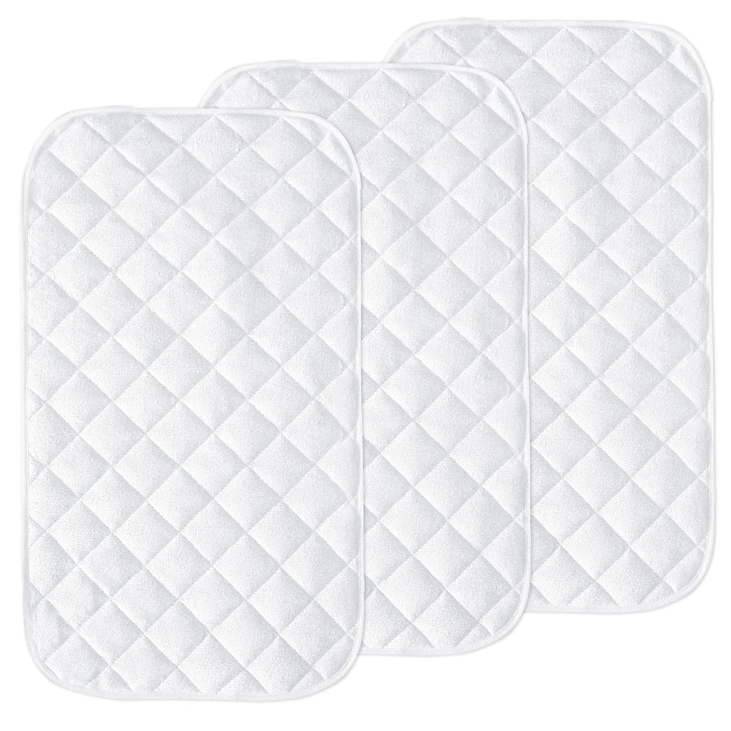 3-Pack Changing Pad Sheet Protectors (White)