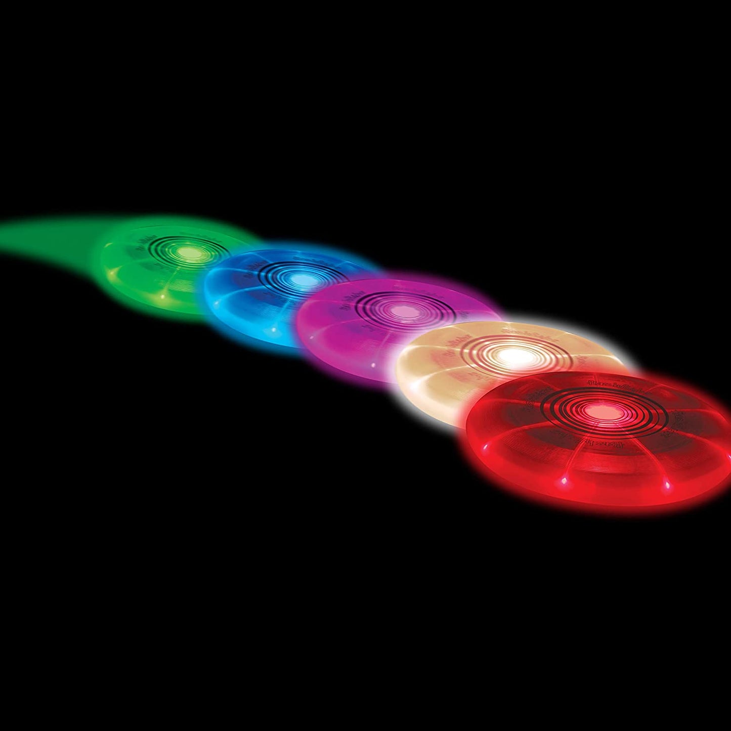 Flying disc with led light