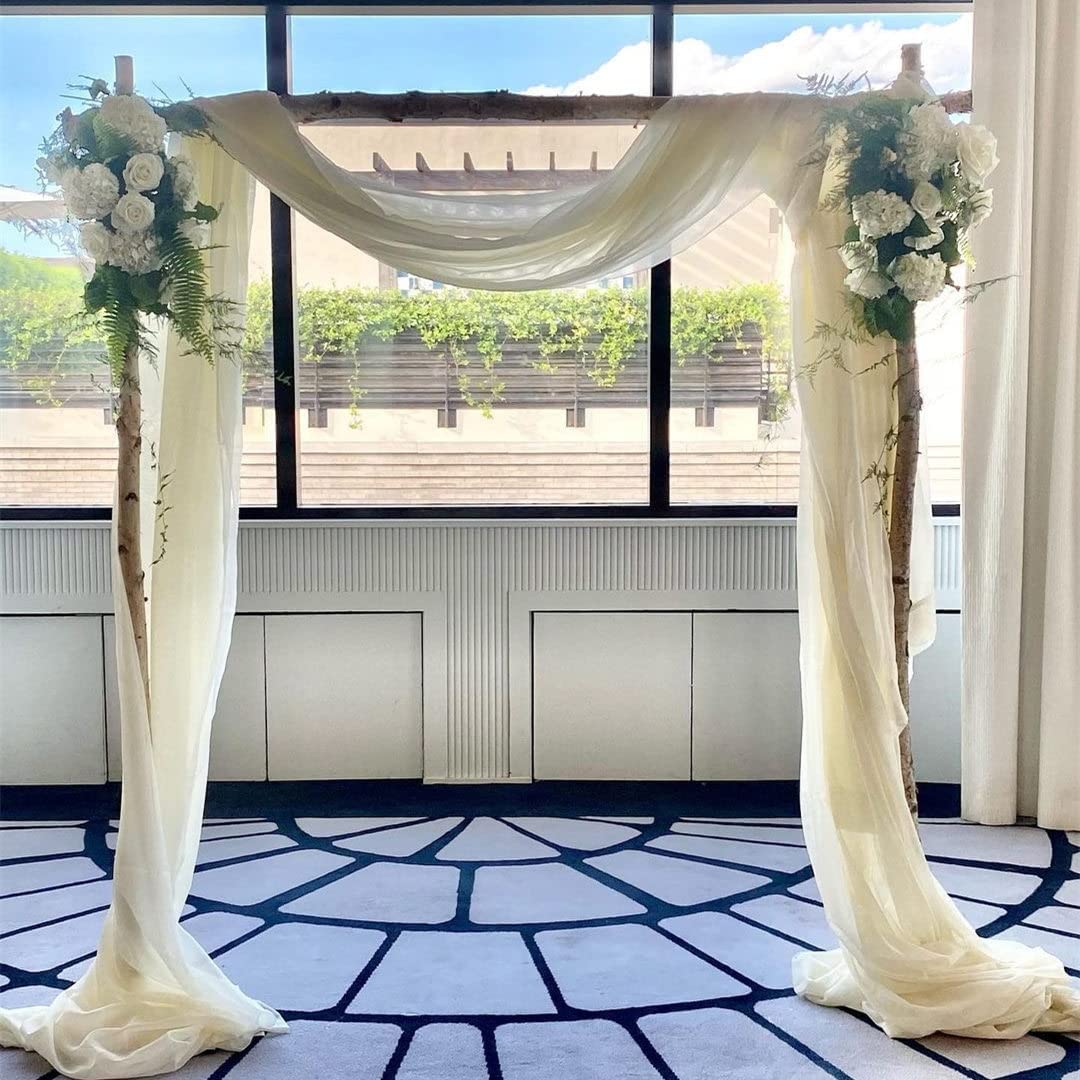 3 Panel Wedding (Ivory)