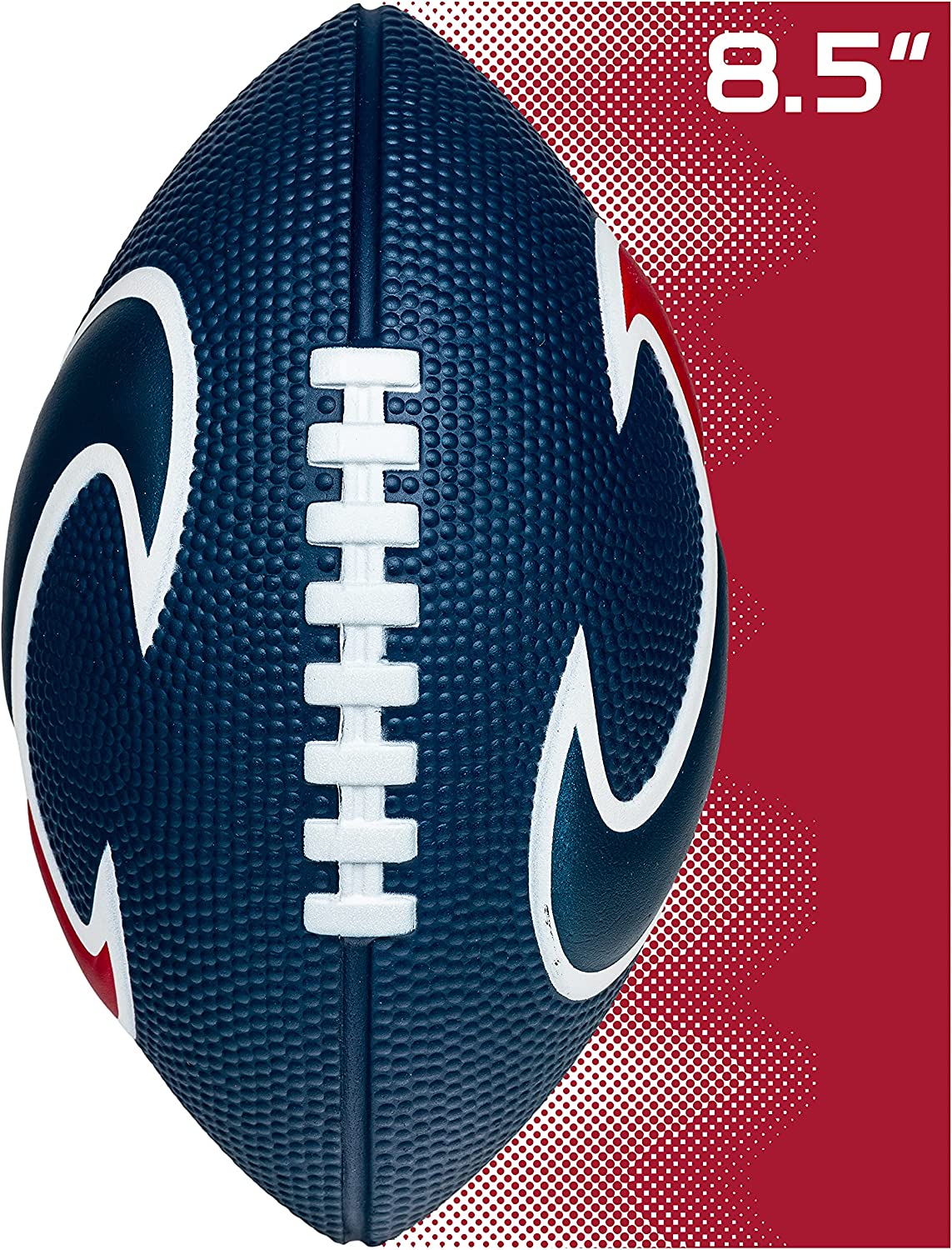 Foam Football - 8.5" 3D Logo (Houston Texans)