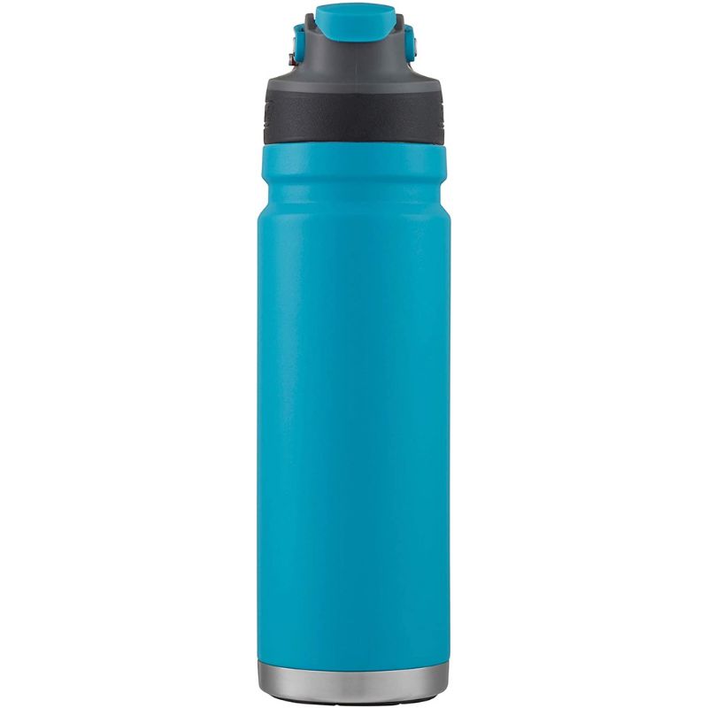 Caribbean sea color stainless steel insulated water bottle